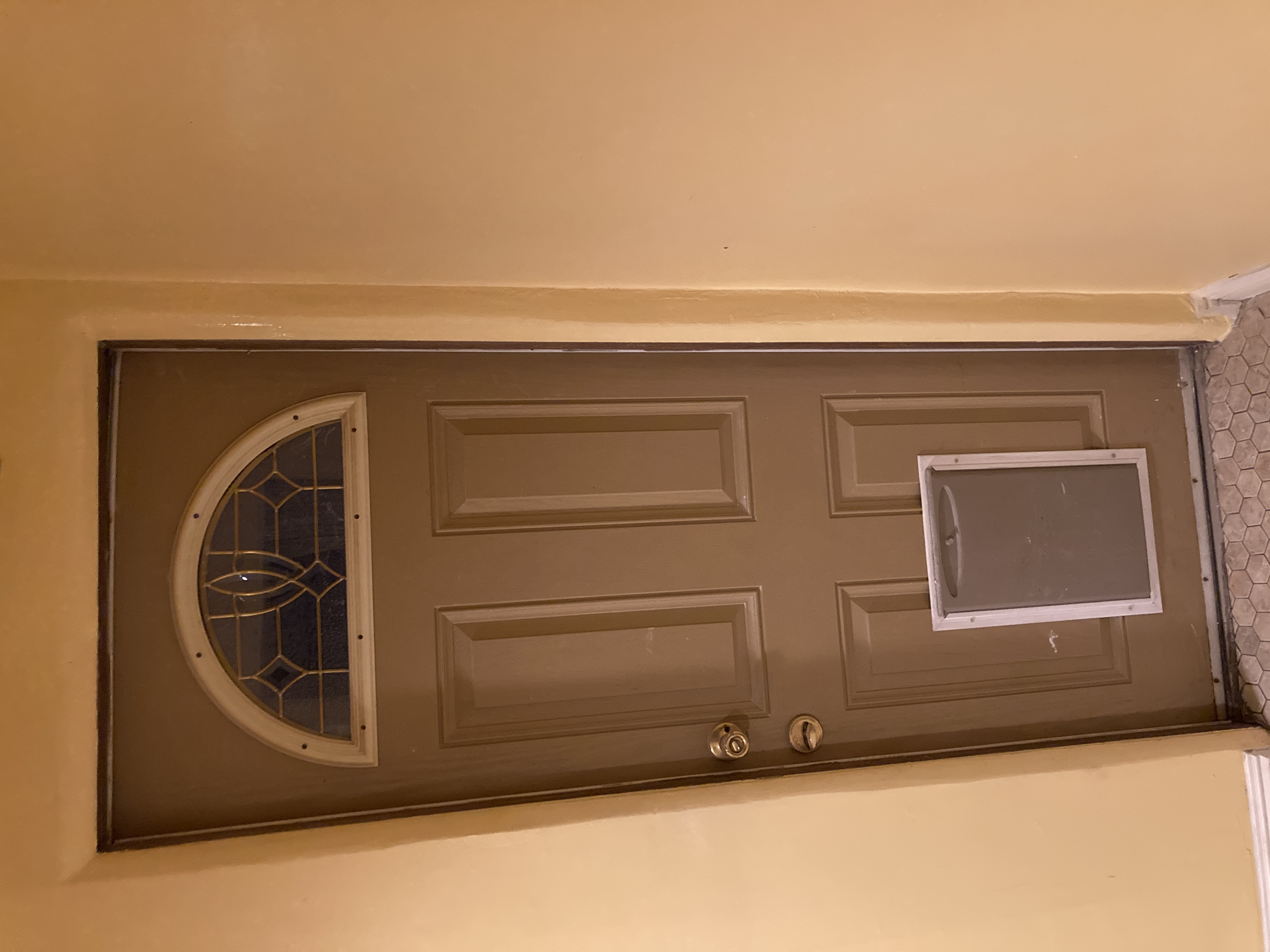 Window frame after restoration